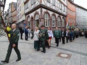 Festzug und Hubertusmesse