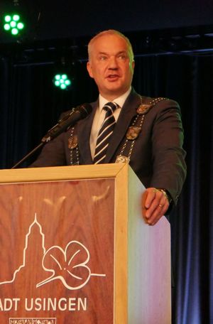 Steffen Wernard, der Bürgermeister von Usingen. (Foto: Lutz Berger)