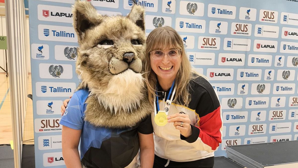 Daniela Vogelbacher gewann in Tallinn sensationell die Goldmedaille im Laufende Scheibe 10m Mix. (Foto: DSB)